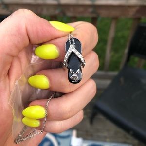 Playboy Flip Flop Necklace